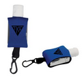 1 Oz. Sanitizer Gel w/ Blue Neoprene Holder